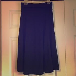 Patagonia black midi skirt medium